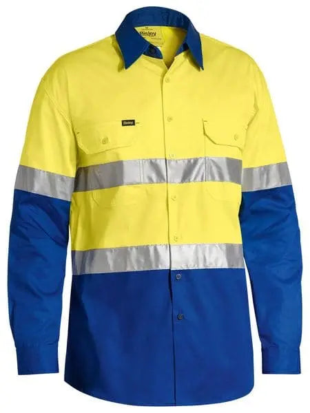 Bisley 3M Taped Cool Lightweight Hi Vis Shirt BS6696T - City Workwear